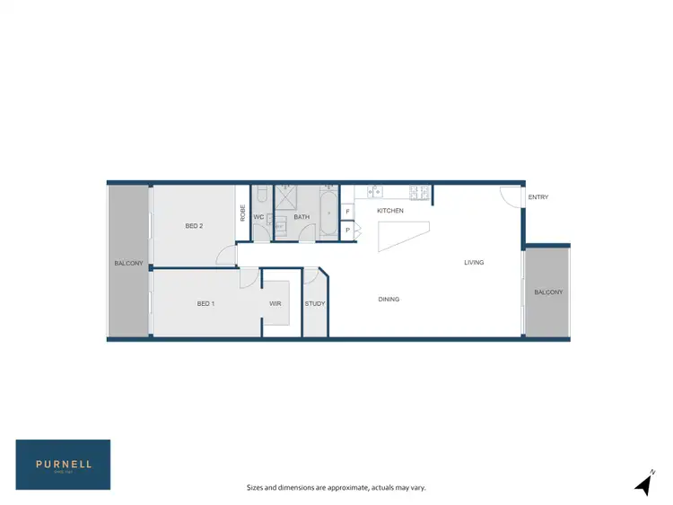 Floorplan of Homely apartment listing, 8/6 Howitt Street, Kingston ACT 2604