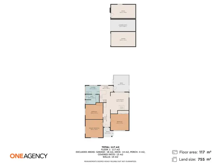 Floorplan of Homely house listing, 21 Poke Street, Smithton TAS 7330