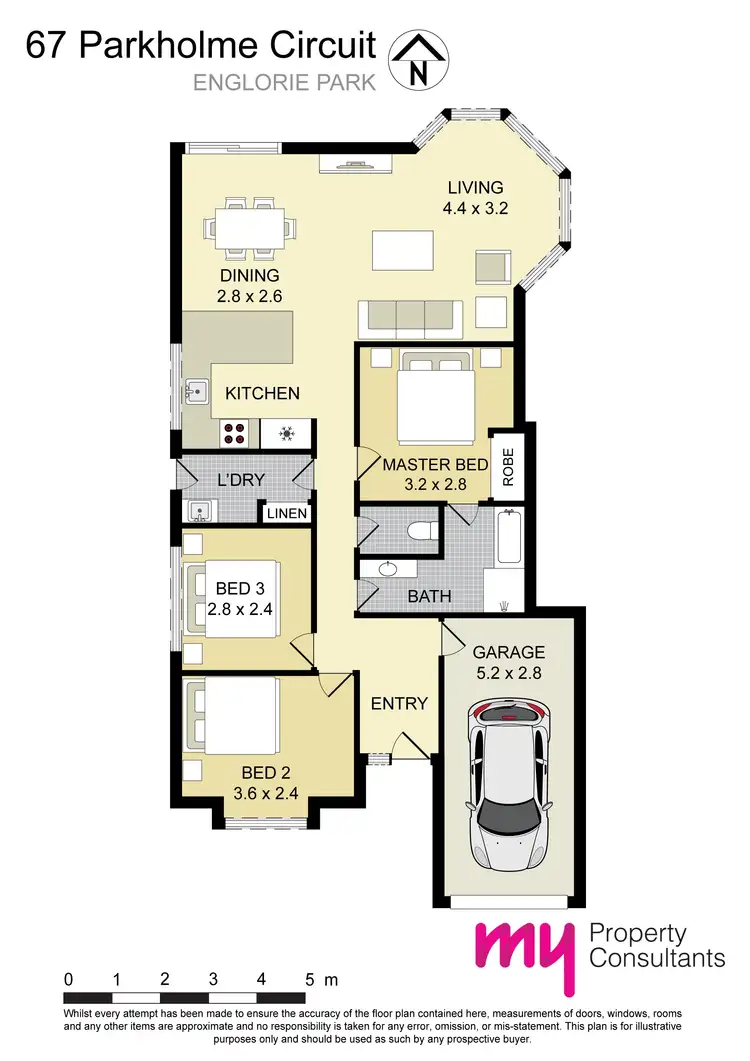 Floorplan of Homely house listing, 67 Parkholme Circuit, Englorie Park NSW 2560