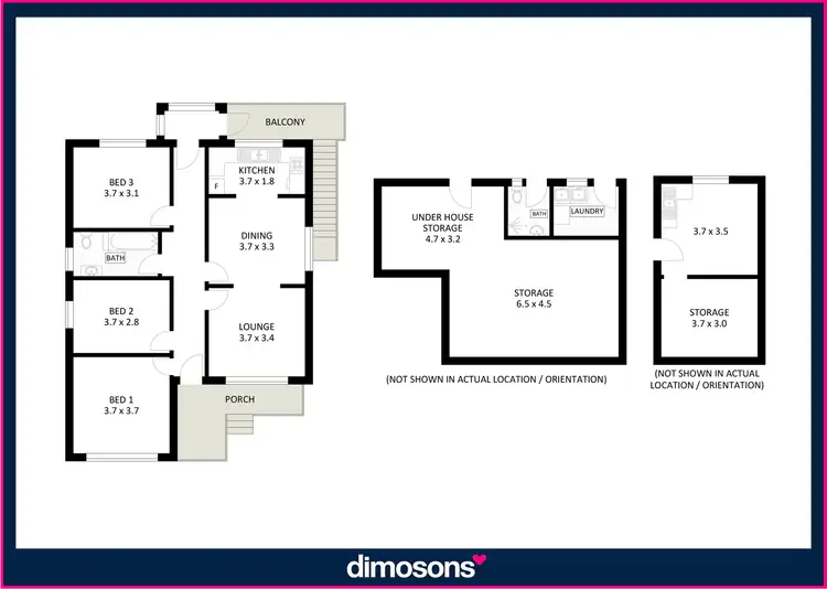 Floorplan of Homely house listing, 63 Robertson Street, Port Kembla NSW 2505