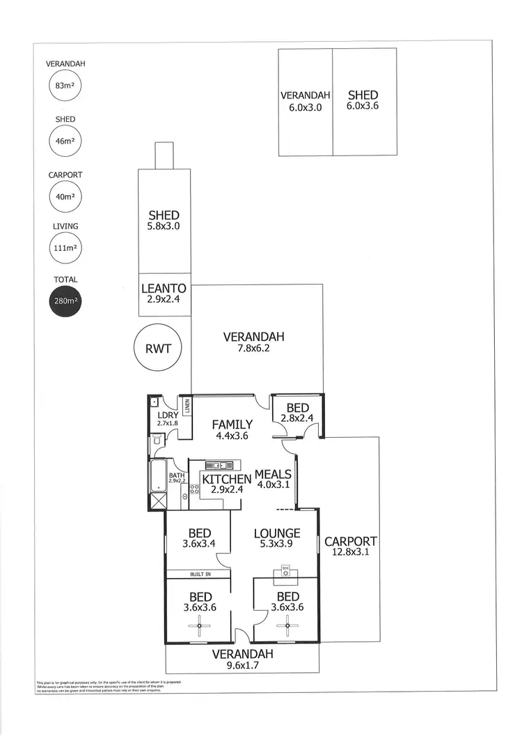 Floorplan of Homely house listing, 53 McHenry Street, Murray Bridge SA 5253