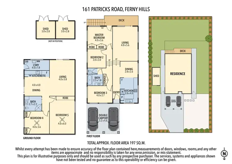 Floorplan of Homely house listing, 161 Patricks Road, Ferny Hills QLD 4055