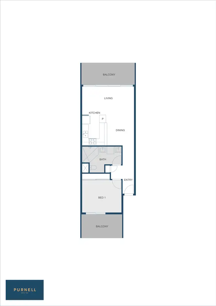 Floorplan of Homely apartment listing, 60/72 Wentworth Avenue, Kingston ACT 2604