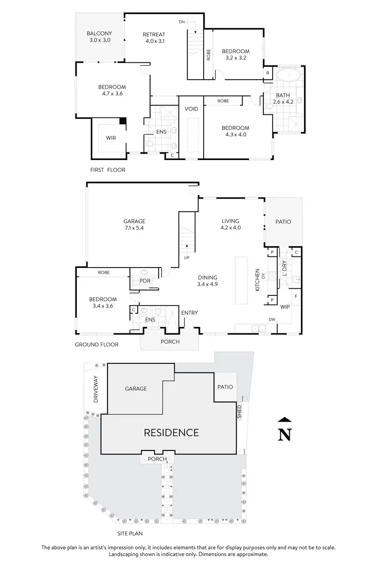 Floorplan of Homely house listing, 10 Groves Street, Keilor East VIC 3033