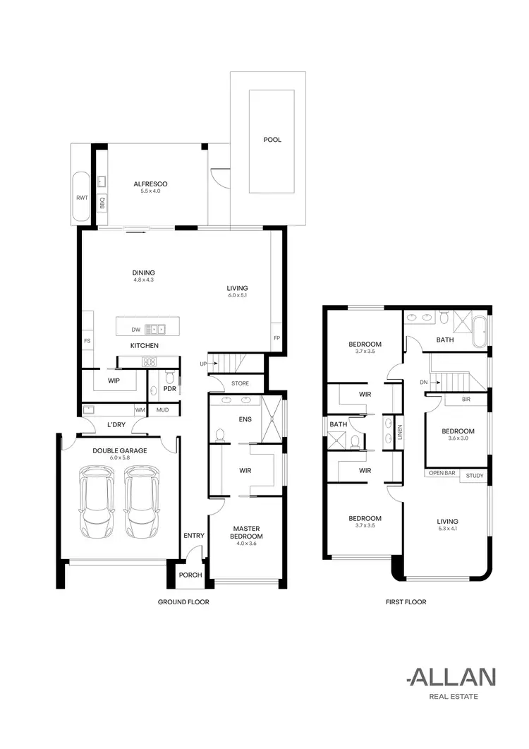 Floorplan of Homely house listing, 17A Rymill Road, Somerton Park SA 5044