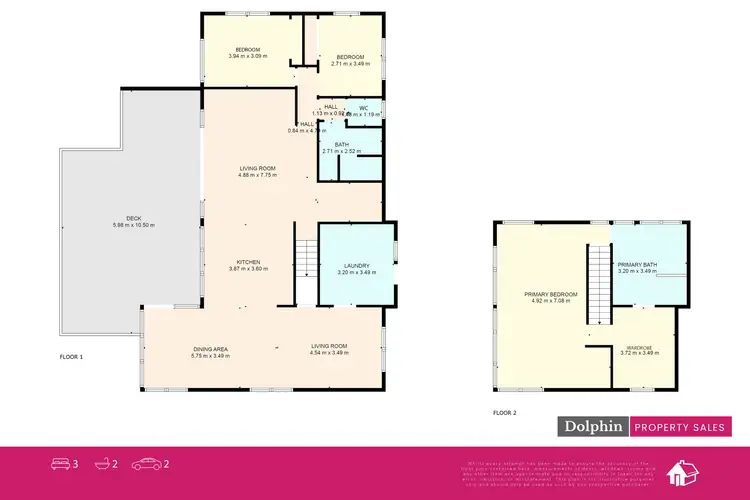 Floorplan of Homely house listing, 19 Cumming Parade, Point Lookout QLD 4183