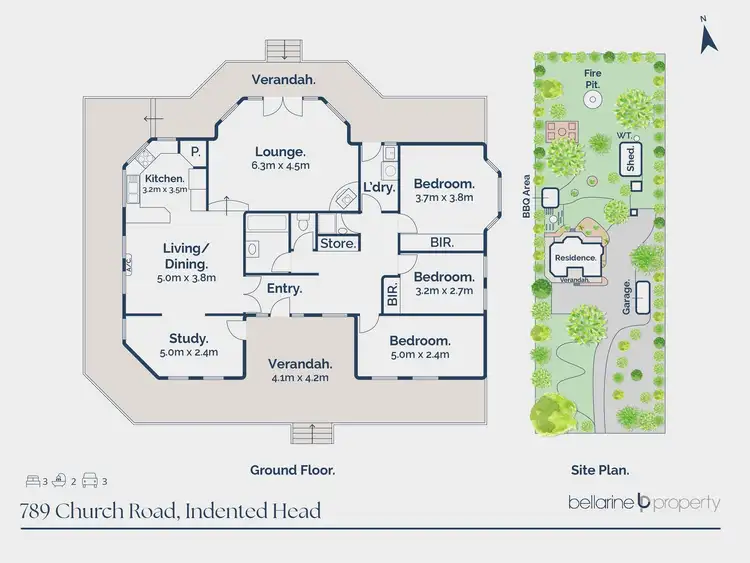 Floorplan of Homely house listing, 789 Church Road, Indented Head VIC 3223