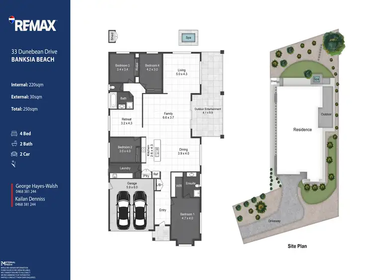 Floorplan of Homely house listing, 33 Dunebean Drive, Banksia Beach QLD 4507