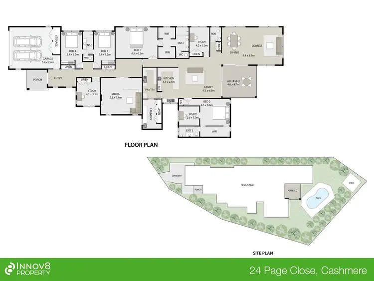 Floorplan of Homely house listing, 24 Page Close, Cashmere QLD 4500