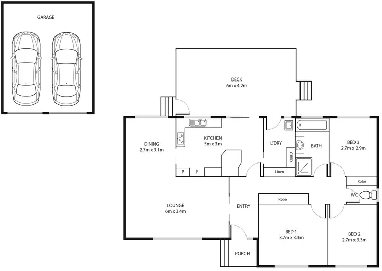 Floorplan of Homely house listing, 72 Sternberg Crescent, Wanniassa ACT 2903