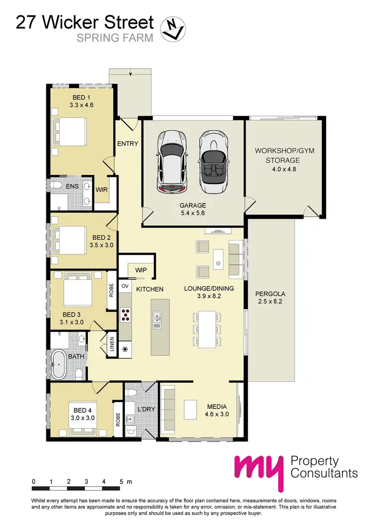 Floorplan of Homely house listing, 27 Wicker Street, Spring Farm NSW 2570