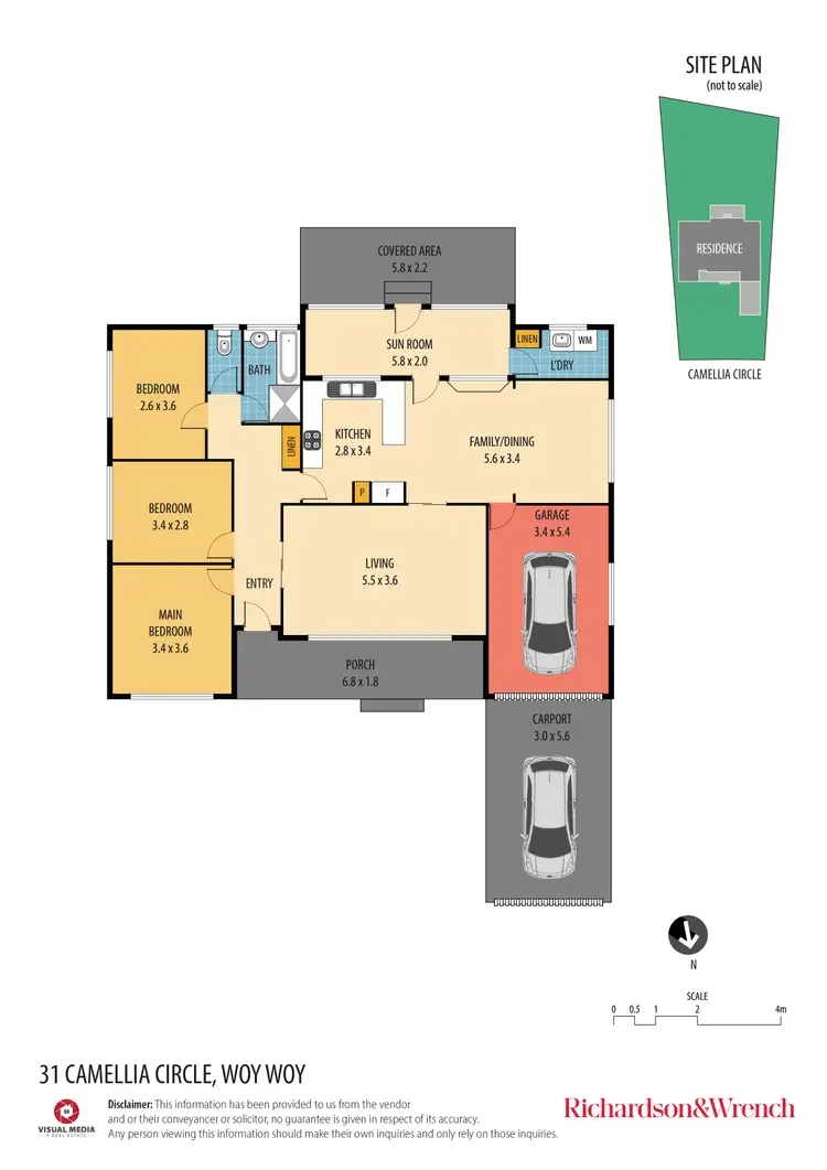 Floorplan of Homely house listing, 31 Camellia Circle, Woy Woy NSW 2256