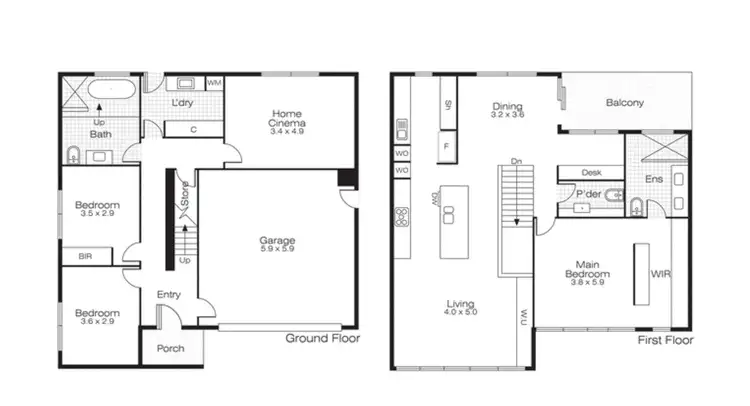 Floorplan of Homely house listing, 10 Augusta Drive, Creswick VIC 3363