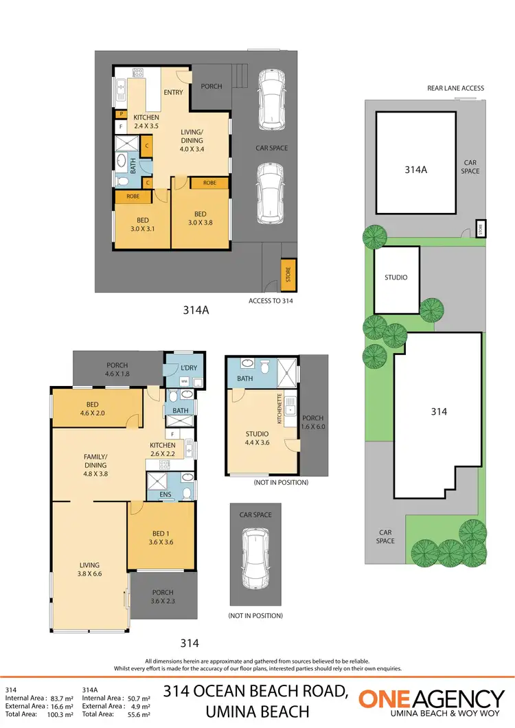 Floorplan of Homely house listing, 314 Ocean Beach Road, Umina Beach NSW 2257