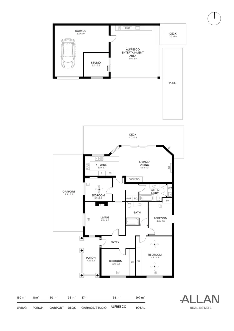 Floorplan of Homely house listing, 22 Shoreham Road, South Brighton SA 5048