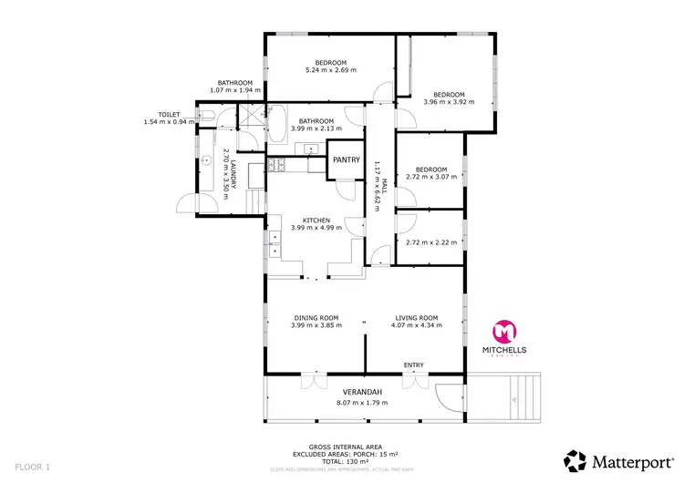 Floorplan of Homely house listing, 10 Wattle Street, Point Vernon QLD 4655