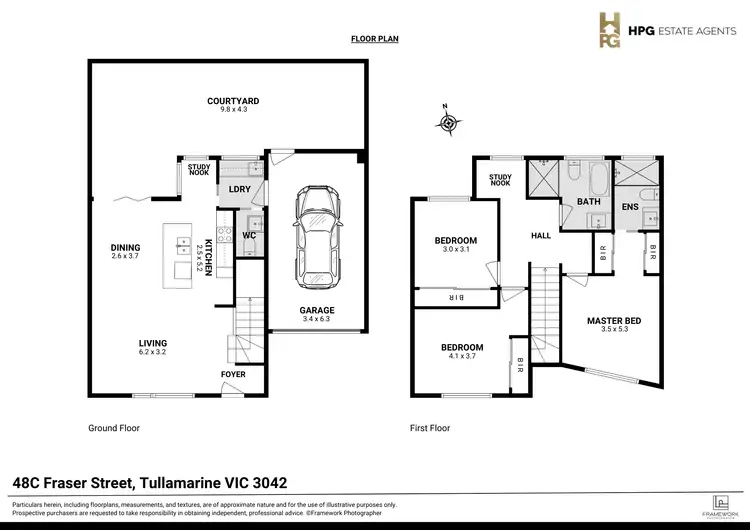 Floorplan of Homely house listing, 48C Fraser Street, Airport West VIC 3042