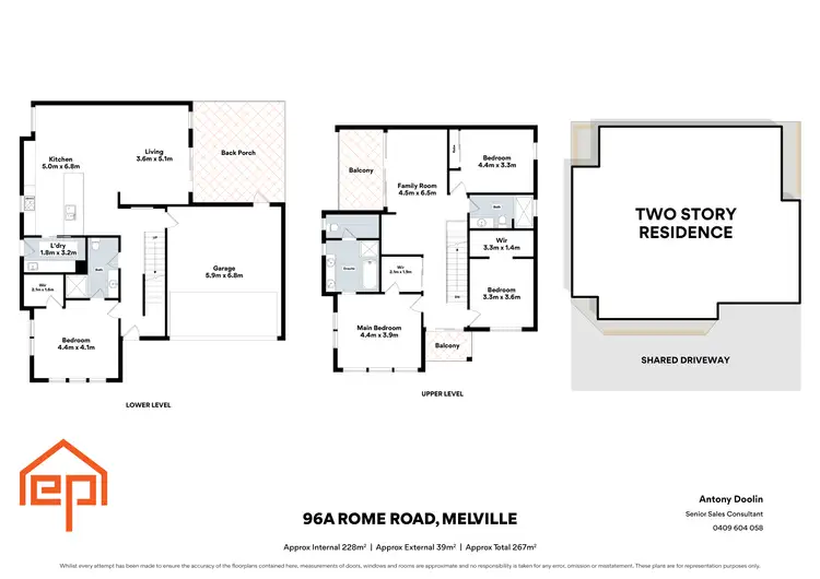 Floorplan of Homely house listing, 96A Rome Road, Melville WA 6156