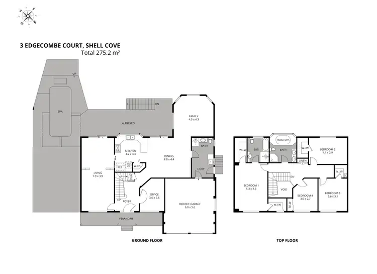 Floorplan of Homely house listing, 3 Edgecombe Court, Shell Cove NSW 2529