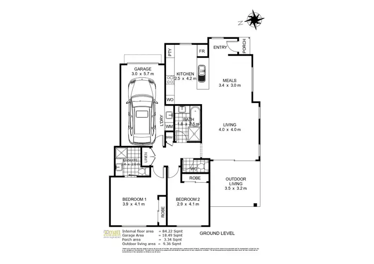 Floorplan of Homely unit listing, 6/27 McGregor Street, Wilsonton QLD 4350