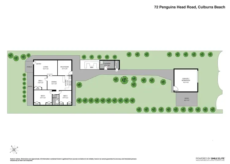 Floorplan of Homely house listing, 72 Penguins Head Road, Culburra Beach NSW 2540