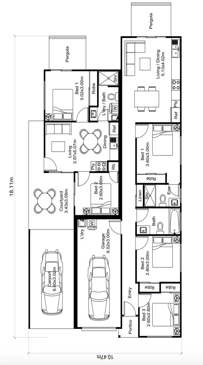 Floorplan of Homely house listing, Address available on request