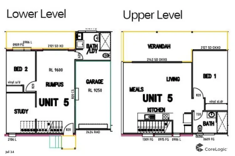 Floorplan of Homely townhouse listing, 5/37 Electra Street, Bundaberg West QLD 4670