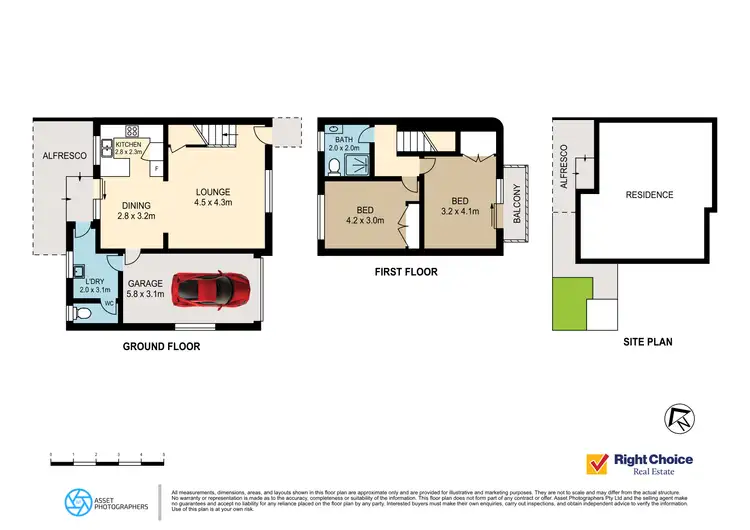 Floorplan of Homely townhouse listing, 1/15 Jindabyne Road, Flinders NSW 2529