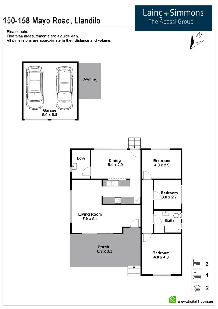 Floorplan of Homely house listing, 150-158 Mayo Road, Llandilo NSW 2747