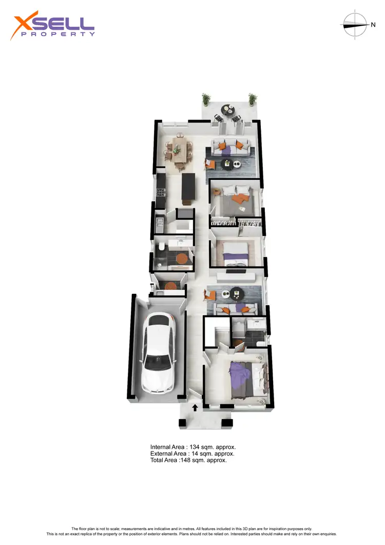 Floorplan of Homely house listing, 6B Shannon Rise, Banksia Park SA 5091