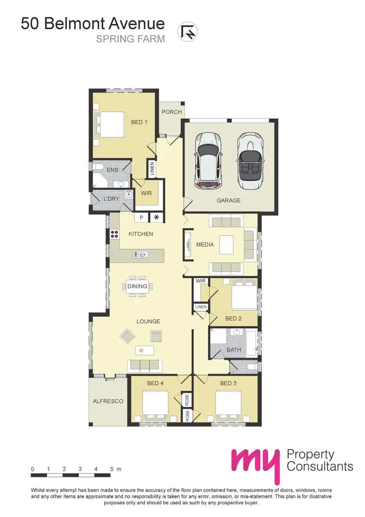 Floorplan of Homely house listing, 50 Belmont Avenue, Spring Farm NSW 2570