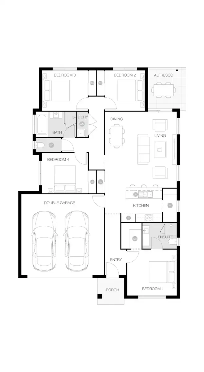 Floorplan of Homely house listing, Address available on request