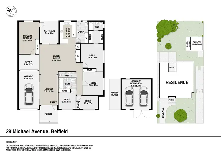 Floorplan of Homely house listing, 29 Michael Avenue, Belfield NSW 2191