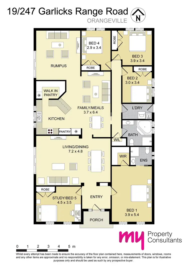 Floorplan of Homely rural property listing, 19/247 Garlicks Range Road, Orangeville NSW 2570