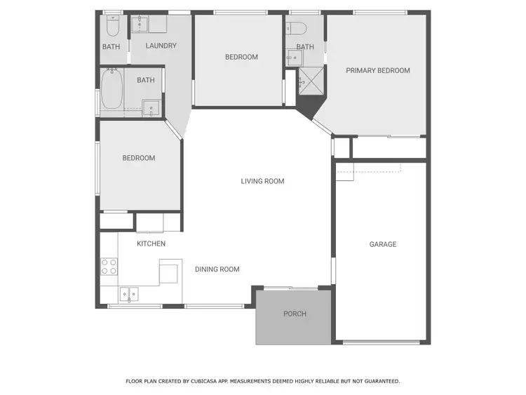 Floorplan of Homely unit listing, 3/185 Bedford Road, Andergrove QLD 4740