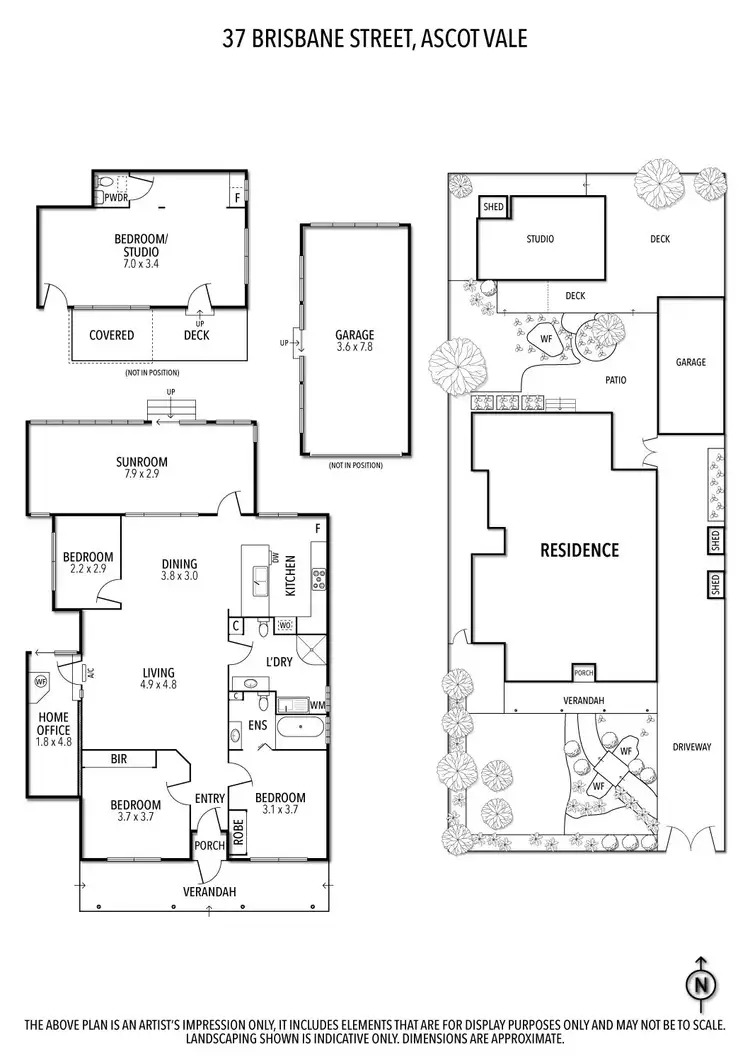 Floorplan of Homely house listing, 37 Brisbane Street, Ascot Vale VIC 3032