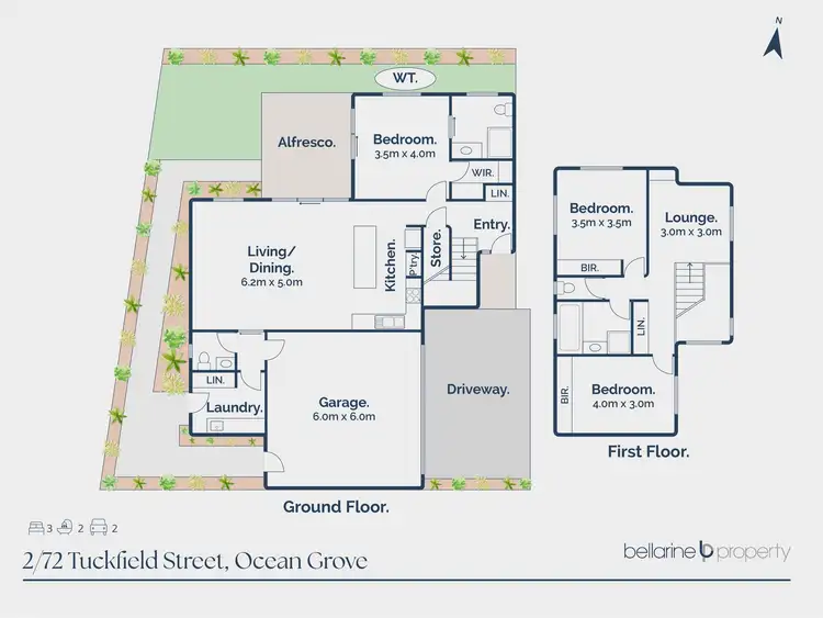 Floorplan of Homely townhouse listing, Address available on request