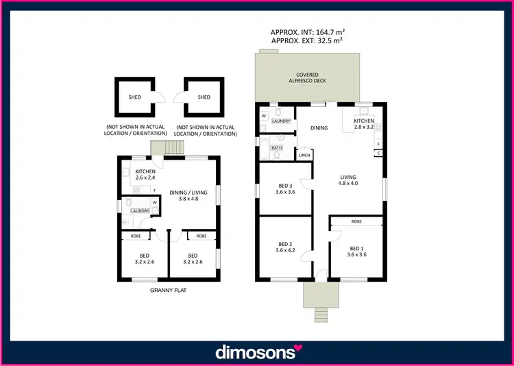 Floorplan of Homely house listing, 217B Wentworth Street, Port Kembla NSW 2505