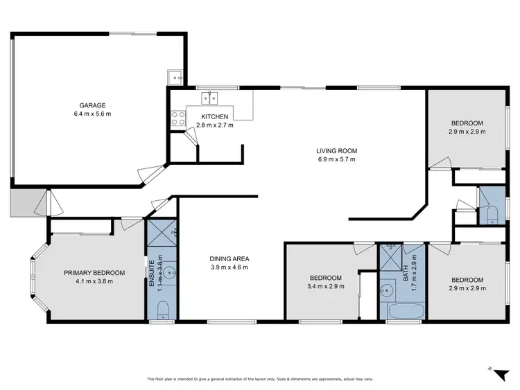 Floorplan of Homely house listing, 15 Cleary Street, Caboolture QLD 4510
