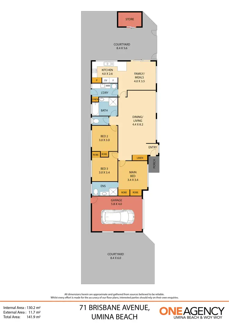 Floorplan of Homely house listing, 71 Brisbane Avenue, Umina Beach NSW 2257