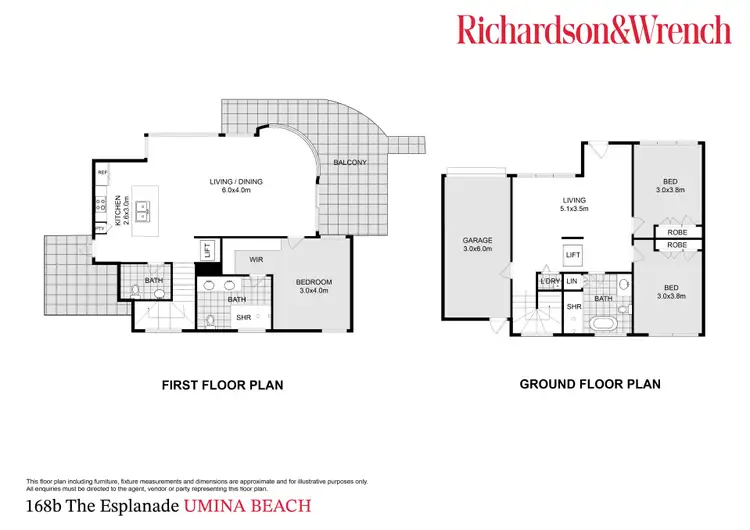 Floorplan of Homely townhouse listing, 168C The Esplanade, Umina Beach NSW 2257