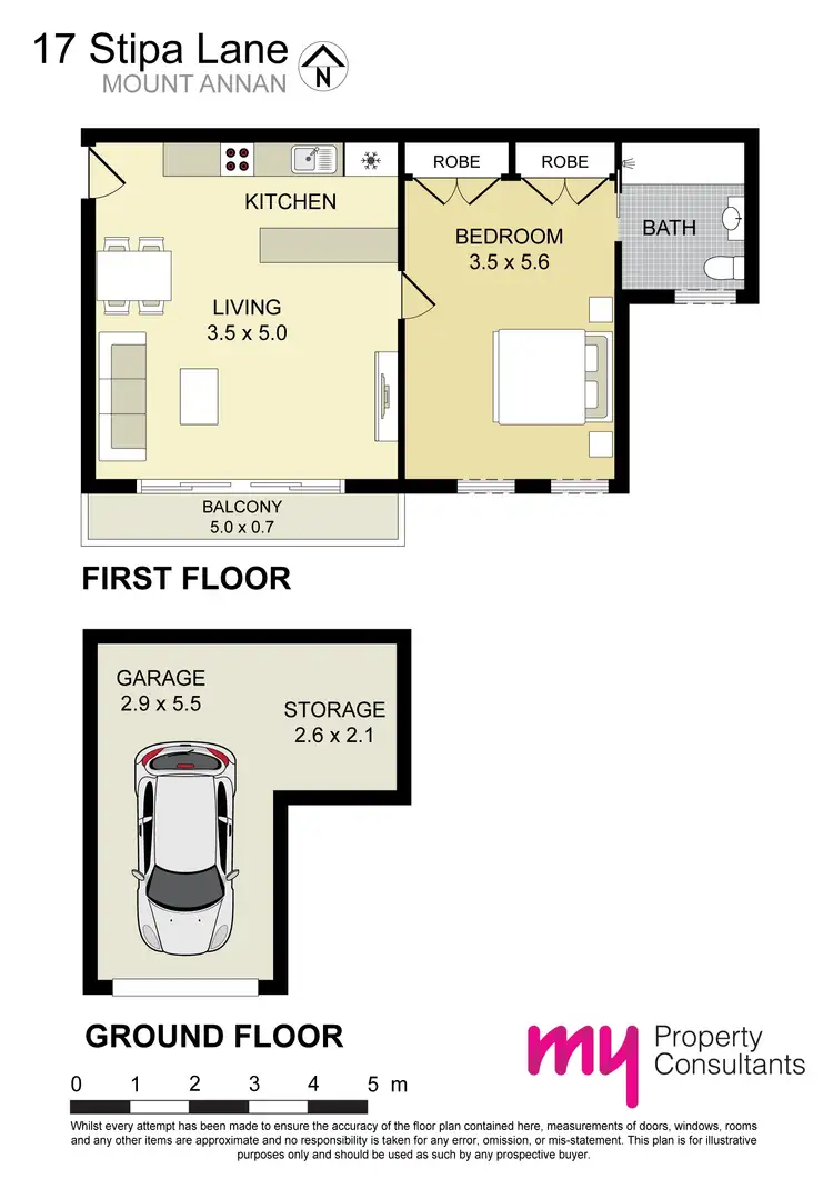 Floorplan of Homely house listing, 17 Stipa Lane, Mount Annan NSW 2567