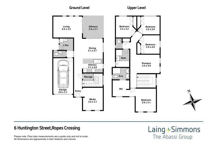 Floorplan of Homely house listing, 6 Huntington Street, Ropes Crossing NSW 2760