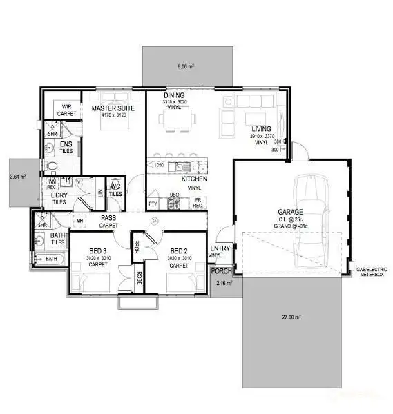 Floorplan of Homely house listing, 5 Dursley Street, Wellard WA 6170