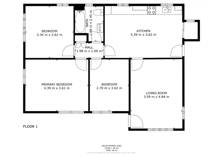 Floorplan of Homely house listing, 17 Midson Street, Stafford QLD 4053