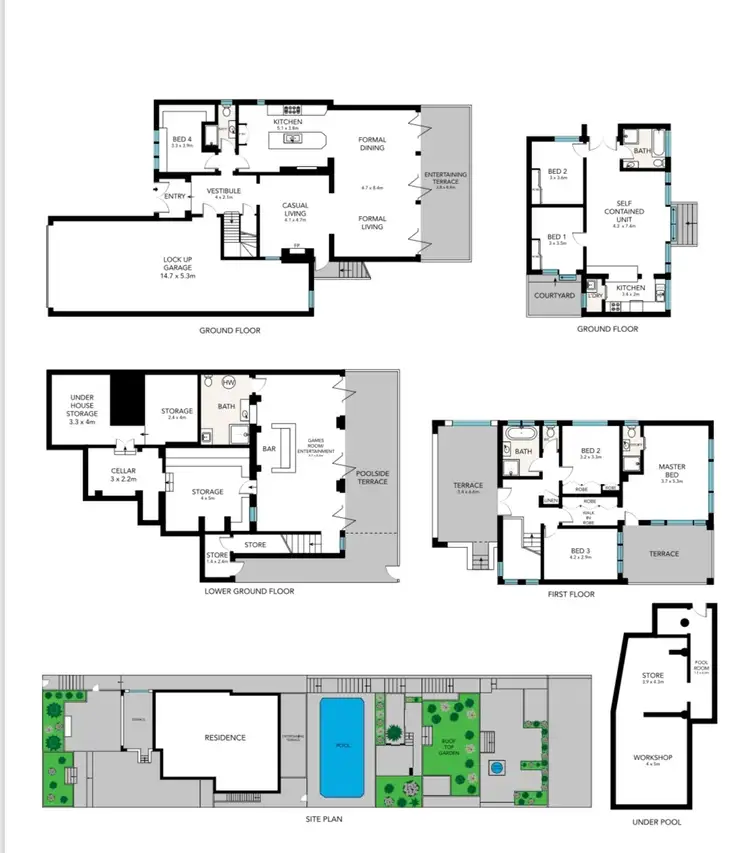 Floorplan of Homely house listing, 53 Portland Street, Dover Heights NSW 2030