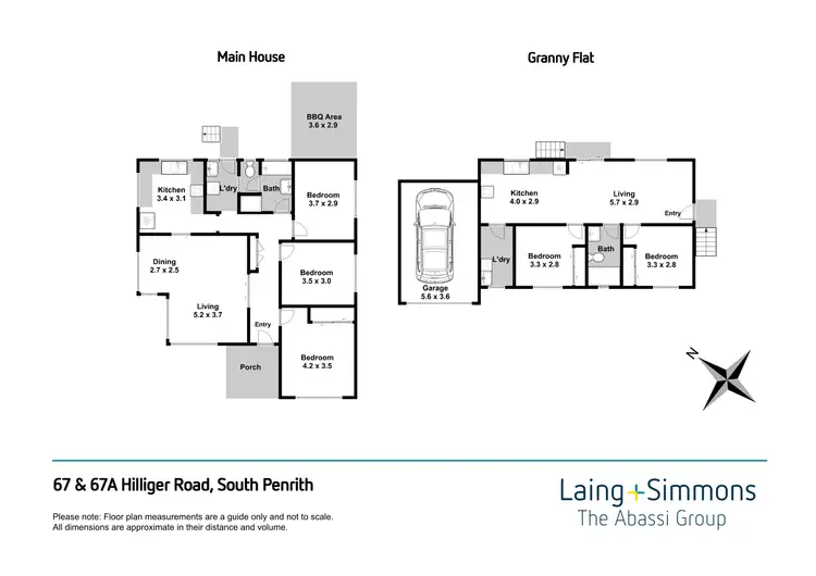 Floorplan of Homely house listing, 67 & 67A Hilliger Road, South Penrith NSW 2750