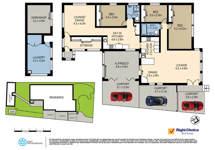Floorplan of Homely house listing, 31 Benaud Crescent, Warilla NSW 2528