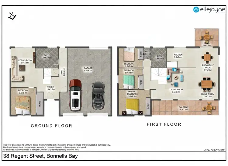 Floorplan of Homely house listing, 38 Regent Street, Bonnells Bay NSW 2264