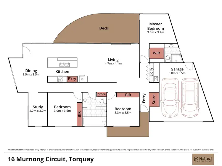 Floorplan of Homely house listing, 16 Murnong Circuit, Torquay VIC 3228